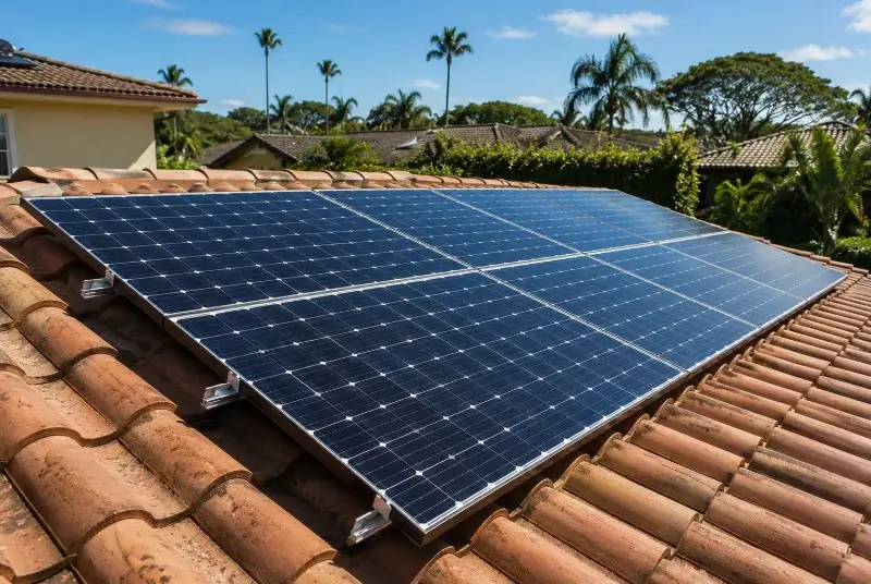 Installation de panneaux solaires à Saint-Quentin-la-Poterie